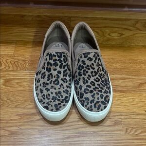 UGG Women's Leopard Print Slip-On Shoes